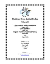 Christmas Brass Quintet Medley Volume III P.O.D. cover